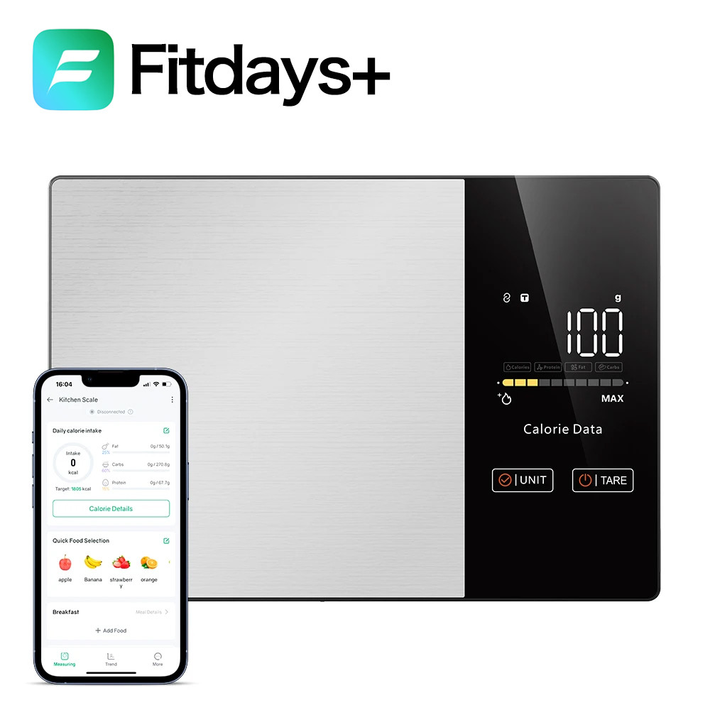 Jual Smart Kitchen Scale Food Calorie Protein Fat Carbs Nutritional ...