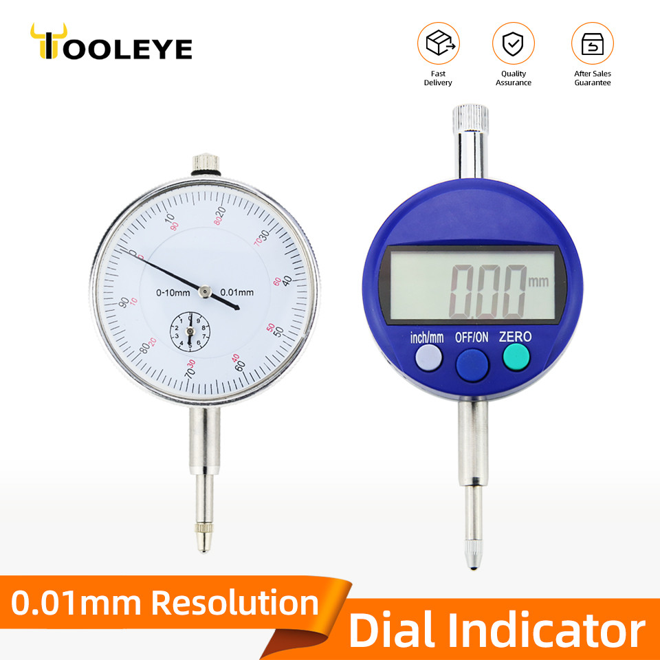 Jual 0-10mm/30mm Dial Indicator Precision Comparator Dial Bore Gauge ...