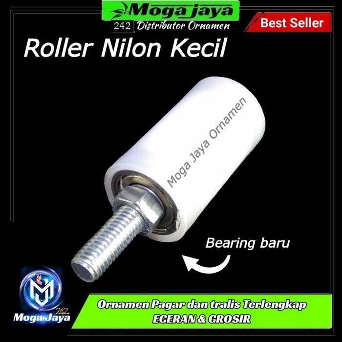 Jual roller nilon kecil penuntun rel pintu gerbang | Shopee Indonesia