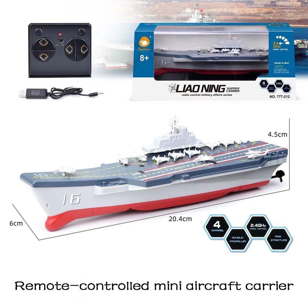 Jual Mini High-speed Remote Control Ship Water Game Simulation Ship RC ...
