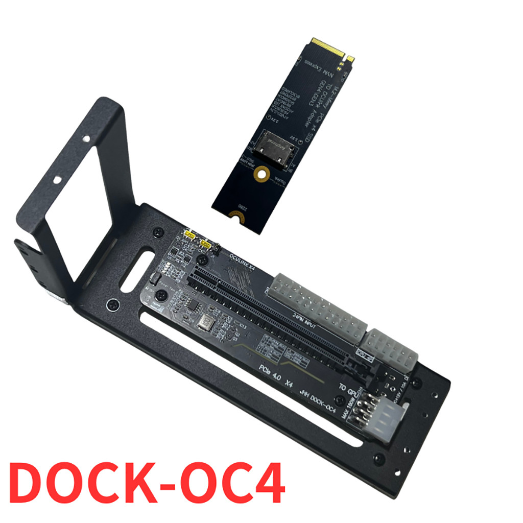 Jual For Oculink / M.2 NVMe Laptop eGPU Case External Graphics Card GPU ...