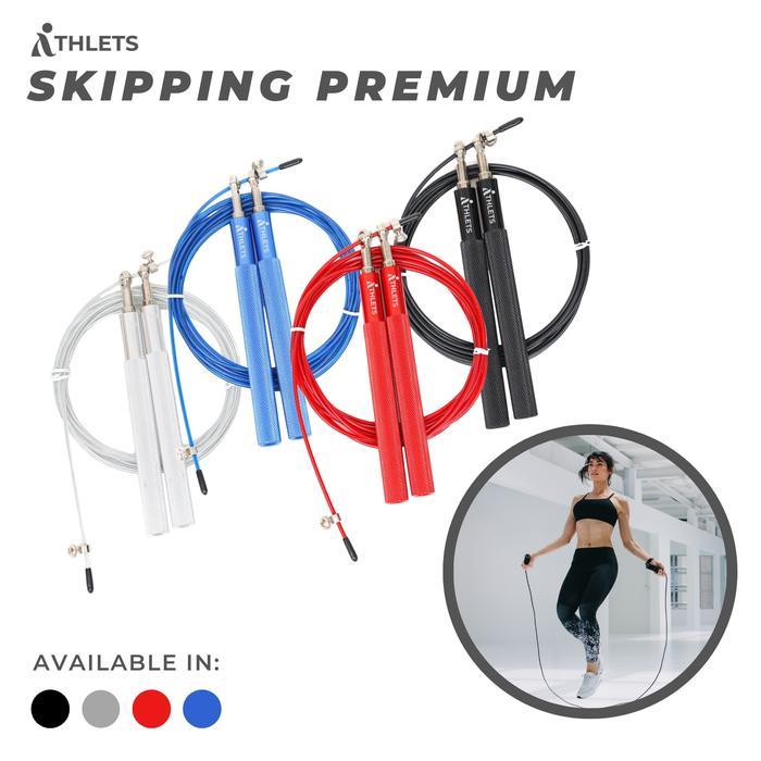 Jual Athlets Skipping Premium Tali Skipping Jump Ropes Alumunium ...