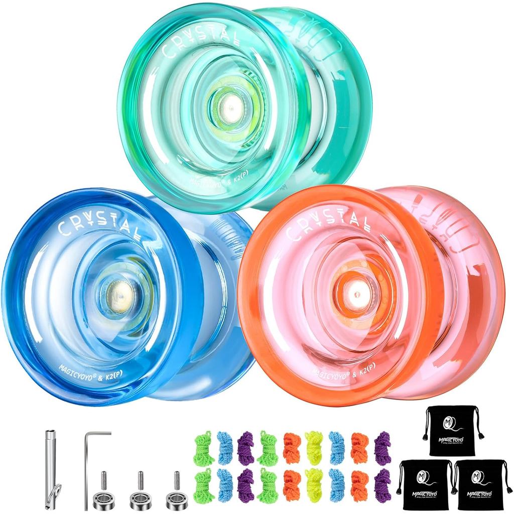 Jual MAGICYOYO K2 Crystal Yoyo Responsive Yo Yo for Kids, Professional ...