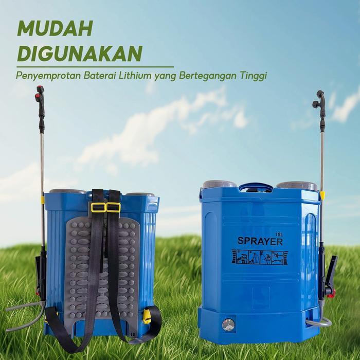 Jual Lekepu Sprayer Elektrik 18Liter Alat Semprot Tanaman Pertanian ...