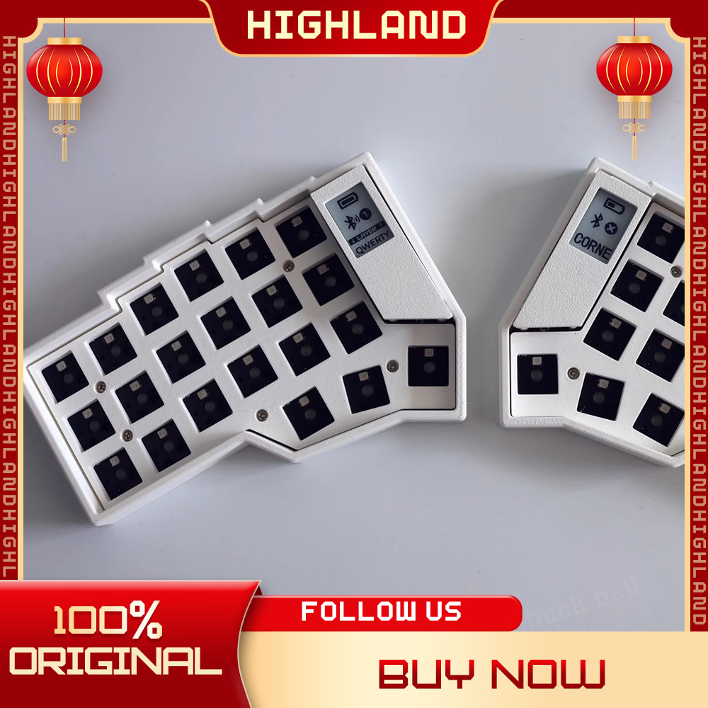 Jual Corne Split Gamer Mechanical Keyboard Kit Wireless 42keys 2 Mode ...