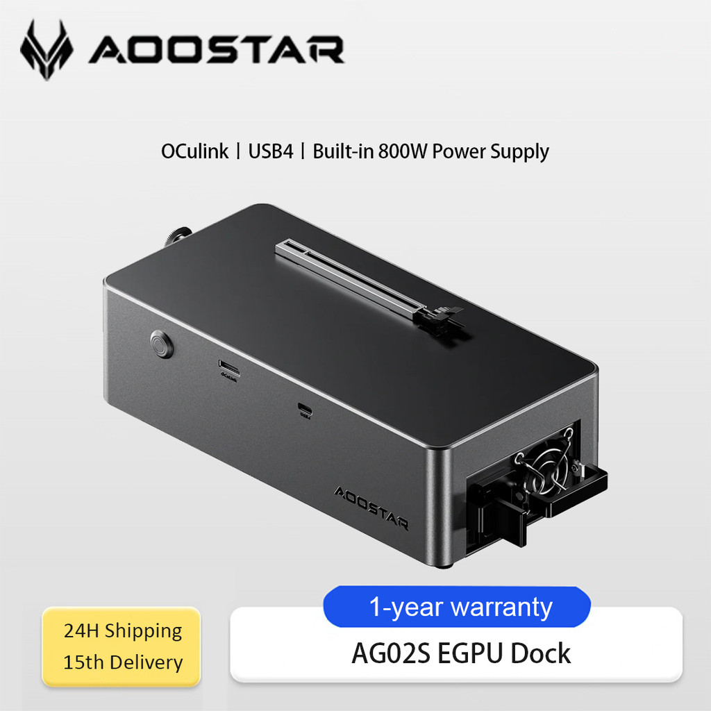 Jual AOOSTAR AG02 EGPU Dock OCuLink & USB4 External GPU Enclosure for ...