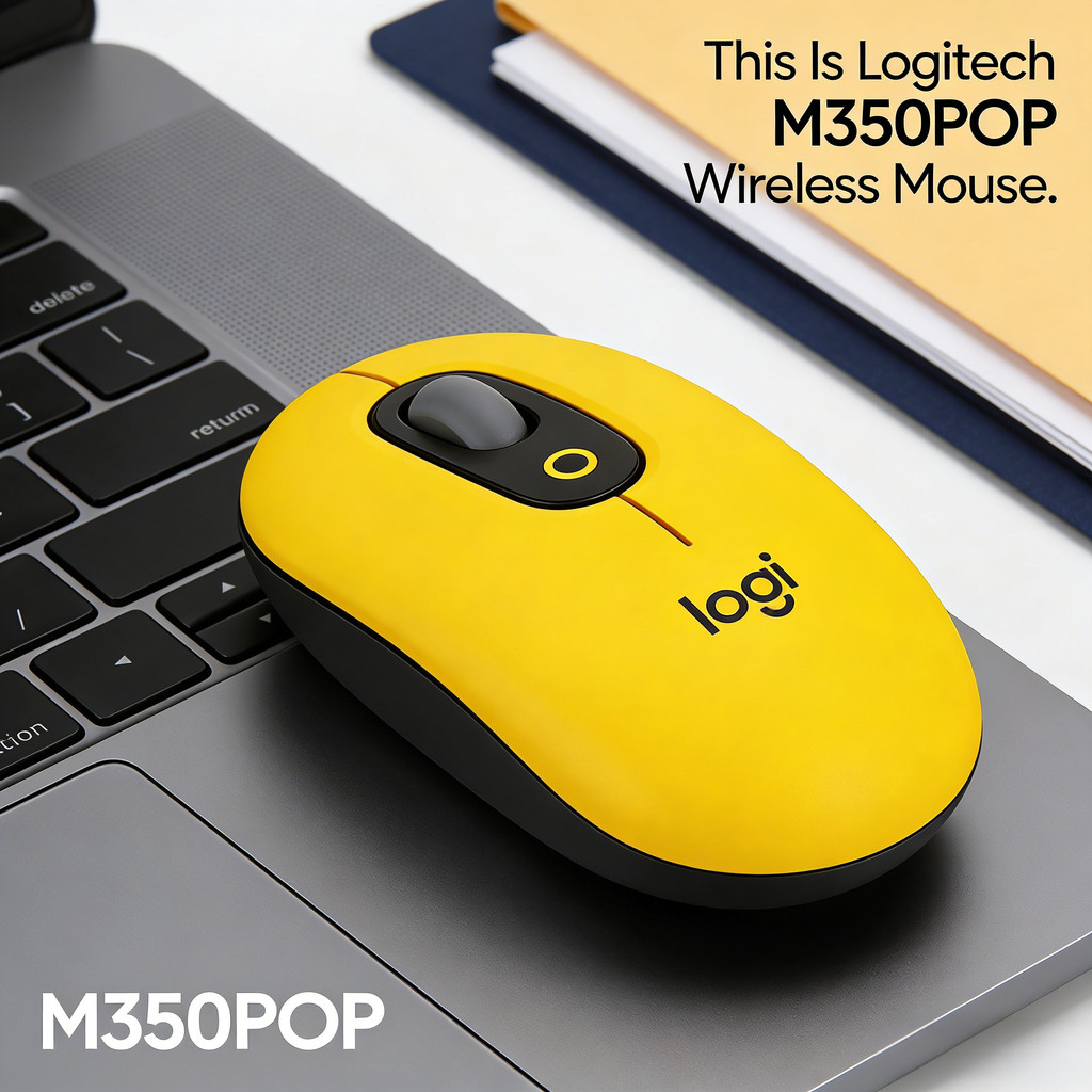 Jual M350 Pop -Platform Mouse Windows Macos Slim Compact Design ...