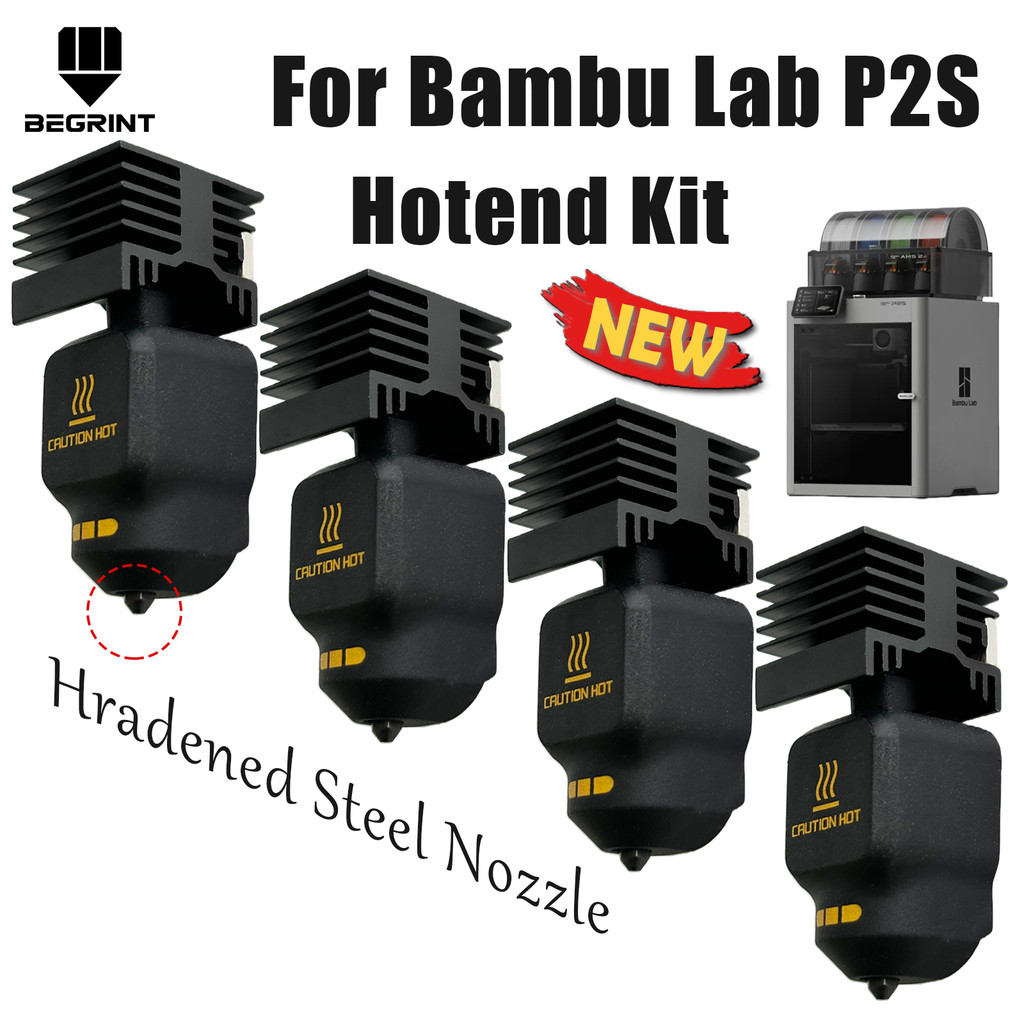 Jual P2S Hotend Kit For Bambu Lab P2S 3D Printer Print Head P2S ...