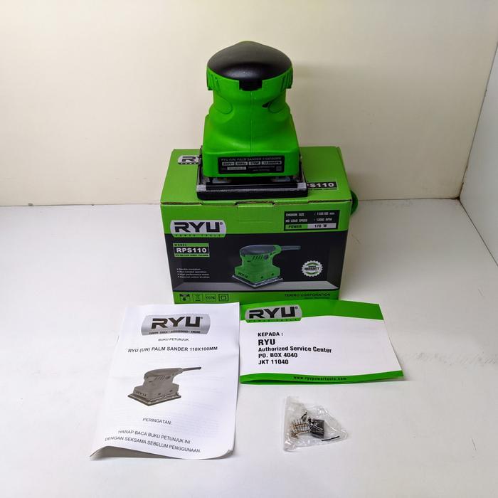 Jual Mesin Amplas Palm Sander Ryu Rps 110 | Shopee Indonesia