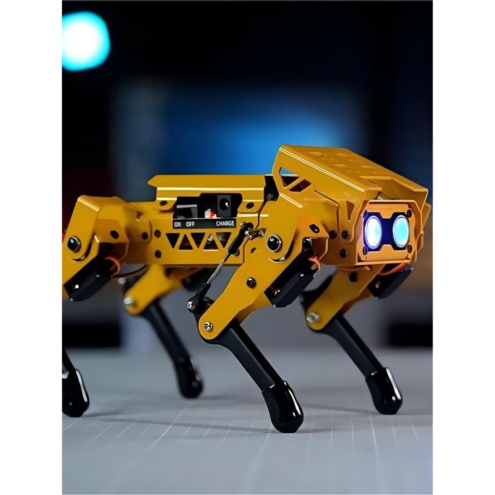 Jual ESP32 Quadruped Visual Bionic Metal Robot Dog For Arduino Robot ...