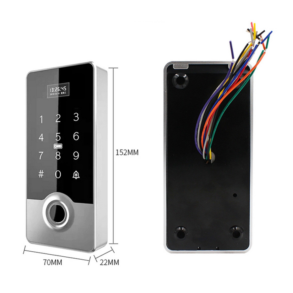 Jual IP67 Waterproof Fingerprint Recognition Access Control Reader RFID ...