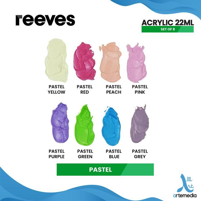 Jual Cat Akrilik Reeves Fine Artists Acrylic Paint Color Set 22Ml ...