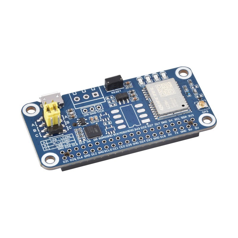 Jual STOK TERBATAS! LC29H Series Dual-band GPS Module for Raspberry Pi ...