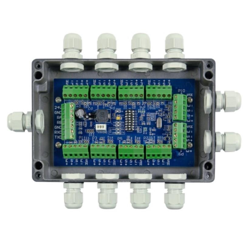 Jual NEW 4~10 Multi-channel Digital Weighing Junction Box Aluminium J ...