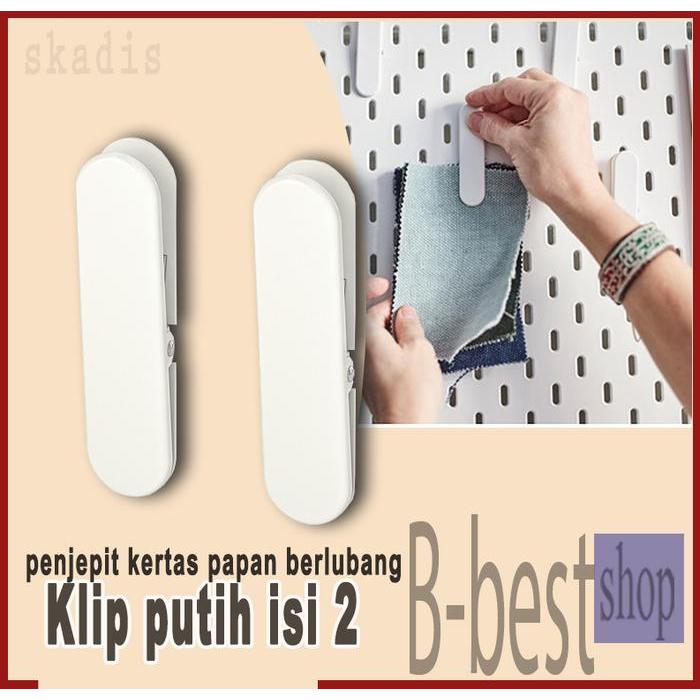 Jual Klip Penjepit Kertas File / Klip Penjepit Di Papan Berlubang Isi 2 ...