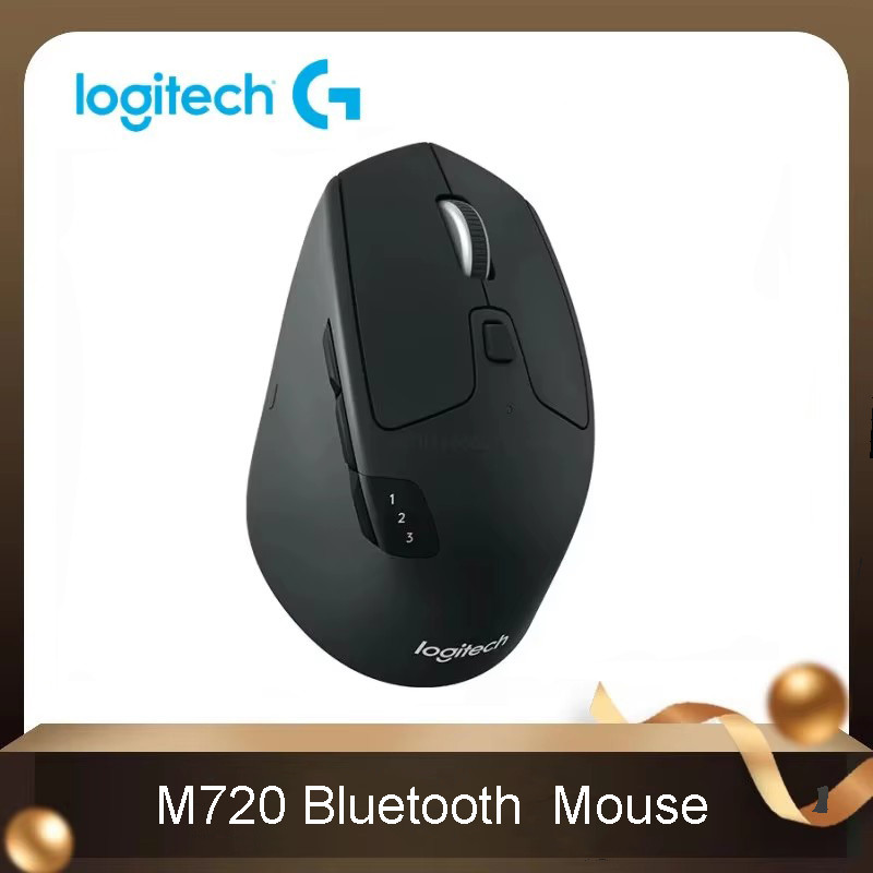Jual Logitech M720 Triathlon Multi-Device Wireless Mouse Bluetooth USB ...