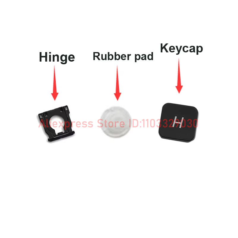 Jual Black Replacement Brand New Keycap Key Cap Scissor Clip Hinge ...