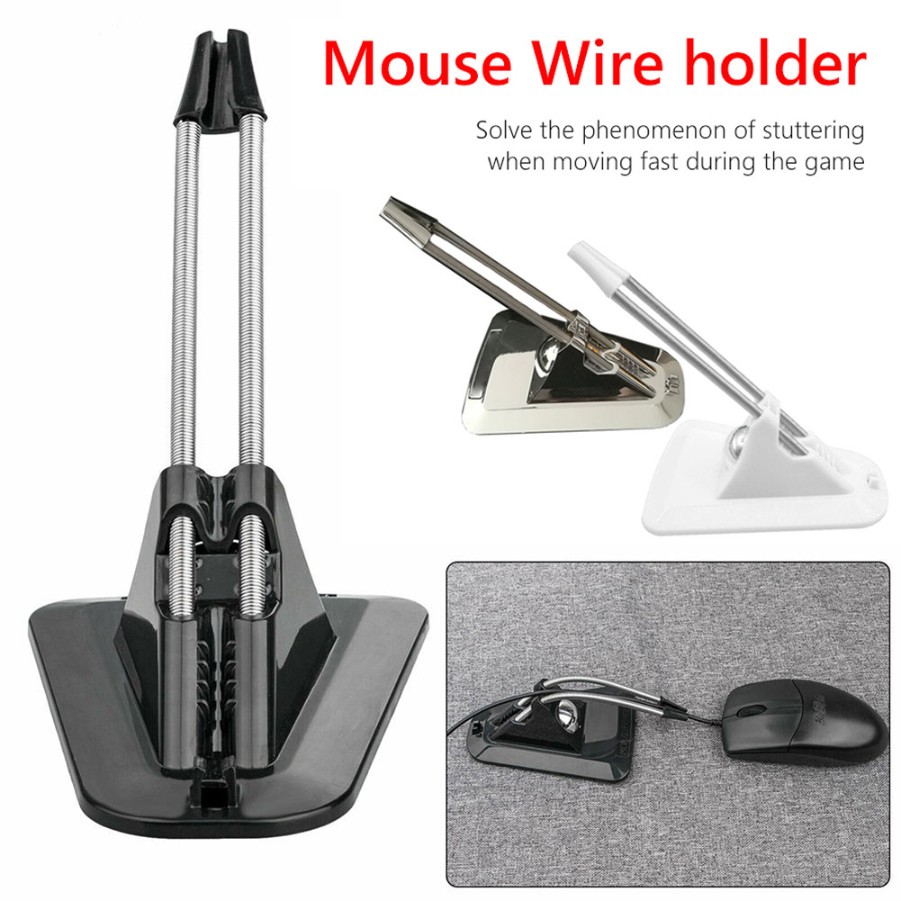 Jual Computer PC Mouse Bungee Mouse Wire Fixed Holder Cord Line ...