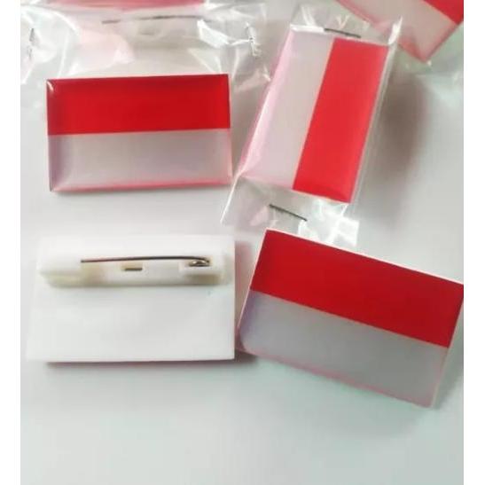 Jual Pin bendera merah putih lapis resin Bagus Pin Bros Bendera ...