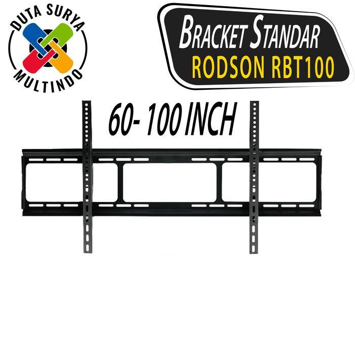 Jual Bracket Braket Breket Tv Standar Rodson Rbt100 60 Inch Sampai 100 ...