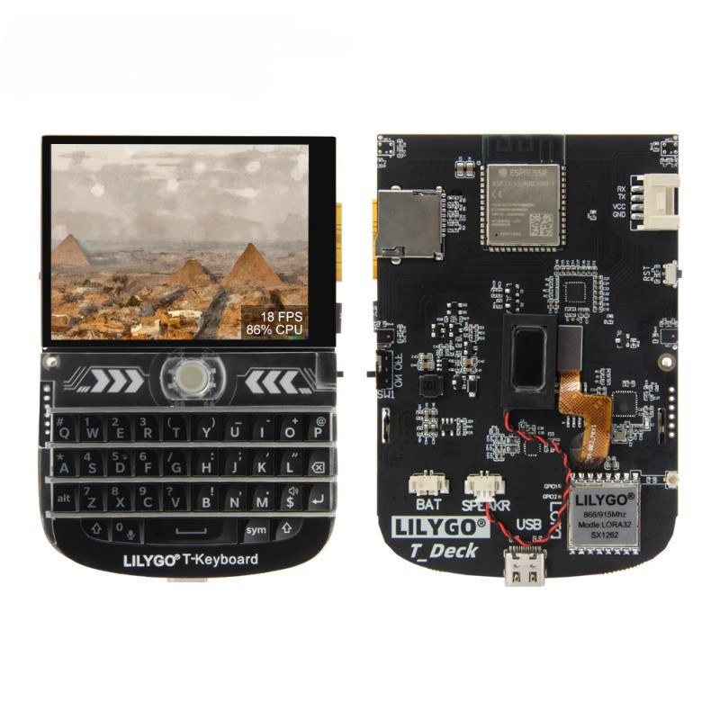 Jual T-Deck ESP32-S3 LoRa Module 2.8 Inches Touch Screen WiFi Bluetooth ...