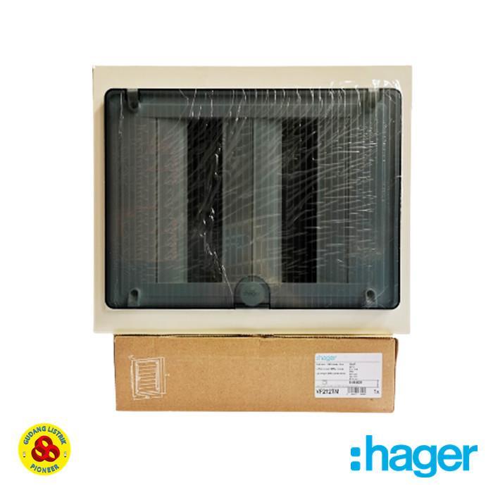 Jual Hager Box Mcb 24 Group Inbow Tanam Vf212Tm Tutup Rata Transparant ...