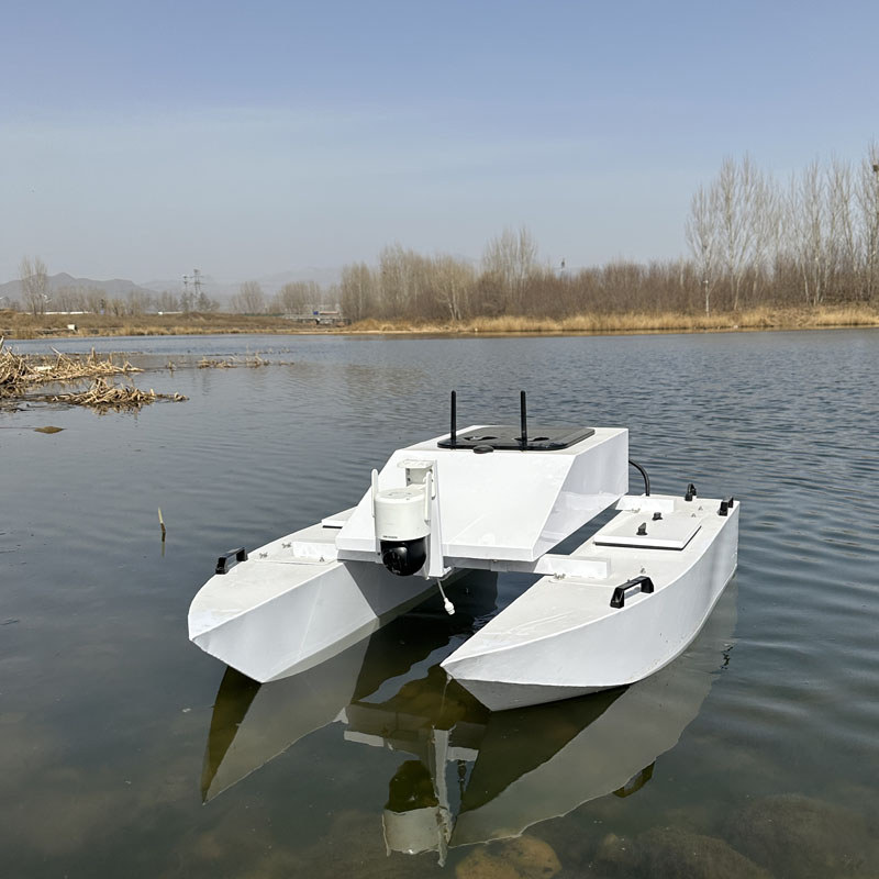Jual RC Catamaran Alloy Unmanned Boat Sampling Surveying Intelligent ...