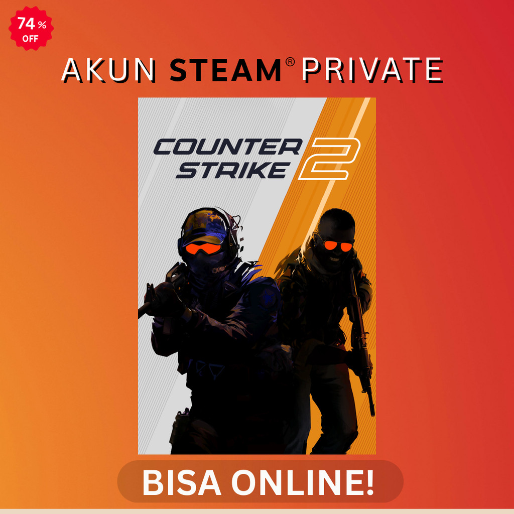 Jual Counter-Strike 2 - Steam PC Original - Akun Private Online ...