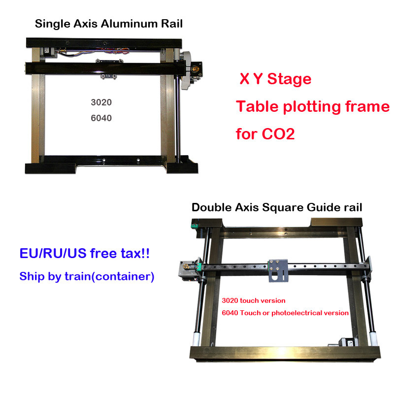 Jual Single Axis Aluminum Rail & Double Axis Square Guide Rail X Y ...