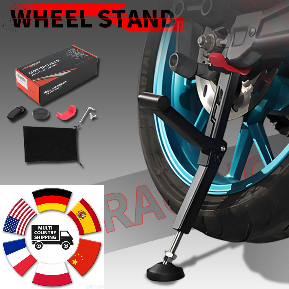 Jual Motorcycles Wheel Lift Stand Portable Single D Kick Paddock Stand ...