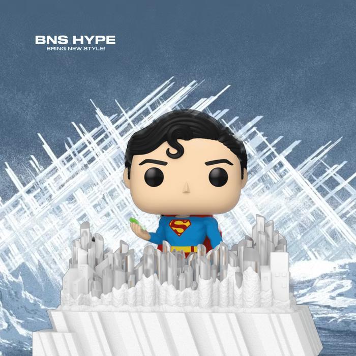 Funko Pop! Deluxe Superman (1978) – Forteresse De Solitude – Figurine Vinyle 9,5 Cm – Collection – Cadeau Fan