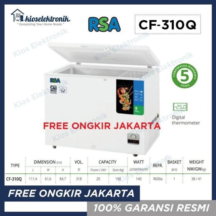 Jual RSA CF310 Chest Freezer 310 Liter - CF 310 | Shopee Indonesia