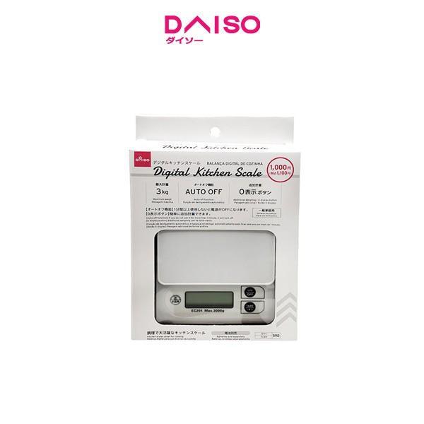Jual Daiso Digital Kitchen Scale (3kg White) | Shopee Indonesia