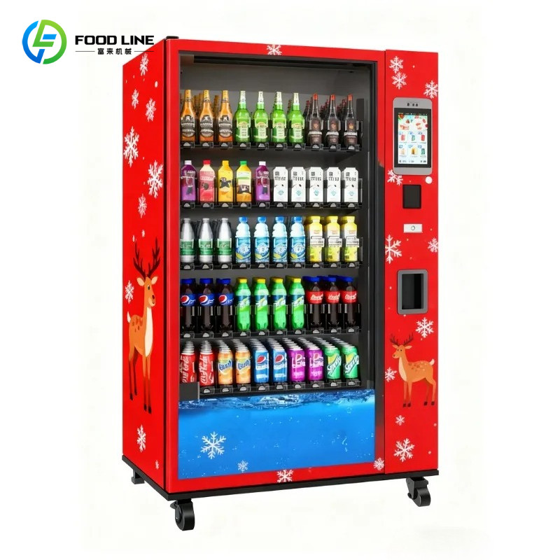 Jual Snack Beverage Automatic Combination Vending Machine Distributor ...