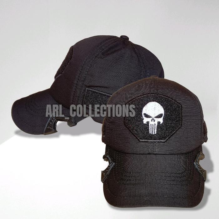 Jual topi coak tactical funisher caps velcro premium - baseball full ...