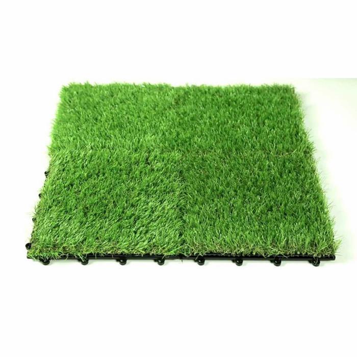 Jual Decking tile lantai rumput sintetis ukuran 30 x 30 cm | Shopee ...