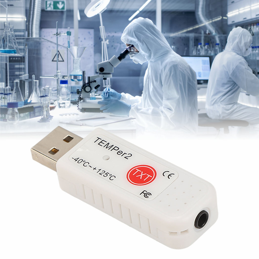 Jual Usb Temperature Sensor Dual Temperature Measurement Display ...