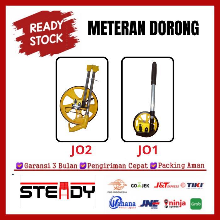 Jual Meteran Jalan Measuring Wheel Meteran Dorong Jalan 1 Roda Alat ...