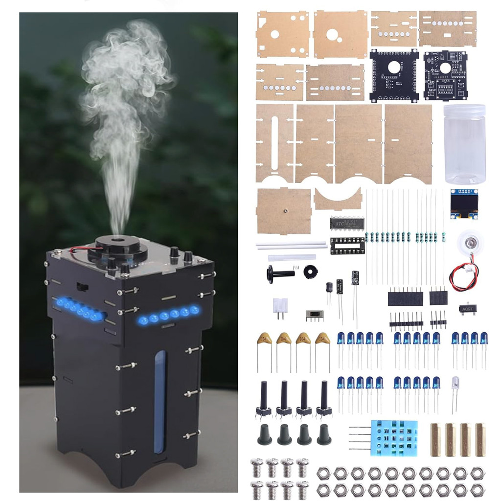 Jual DIY Humidifier Soldering Practice Kit OLED Display Electronics ...