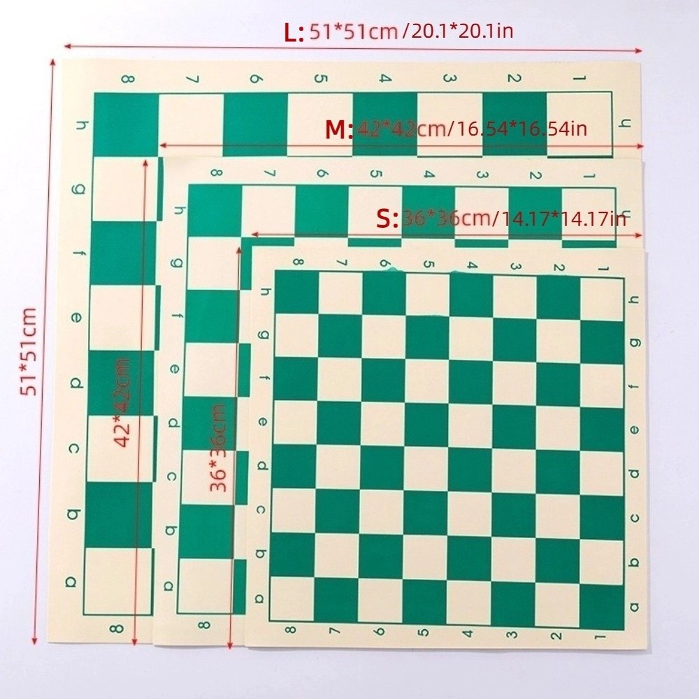 Jual 36/42/51cm Chessboard Medieval Chess Set Folding Board Resin ...