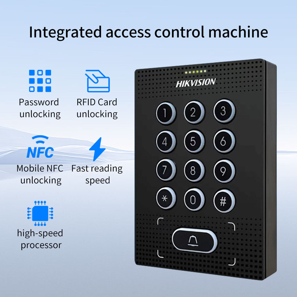 Jual 13.56Mhz RFID Reader Access Control Keypad Door Station Keypad ...