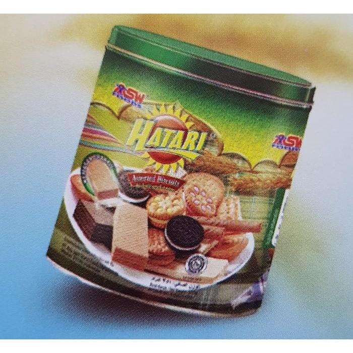 Jual YUMMY Hatari Assorted Bulat 350 GR / Biskuit Kaleng Lebaran ...