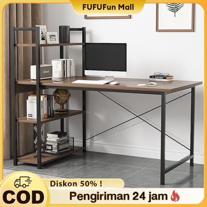 Jual Fu Meja Besi Meja 120X50Cm Meja Belajar Sederhana Meja Komputer ...
