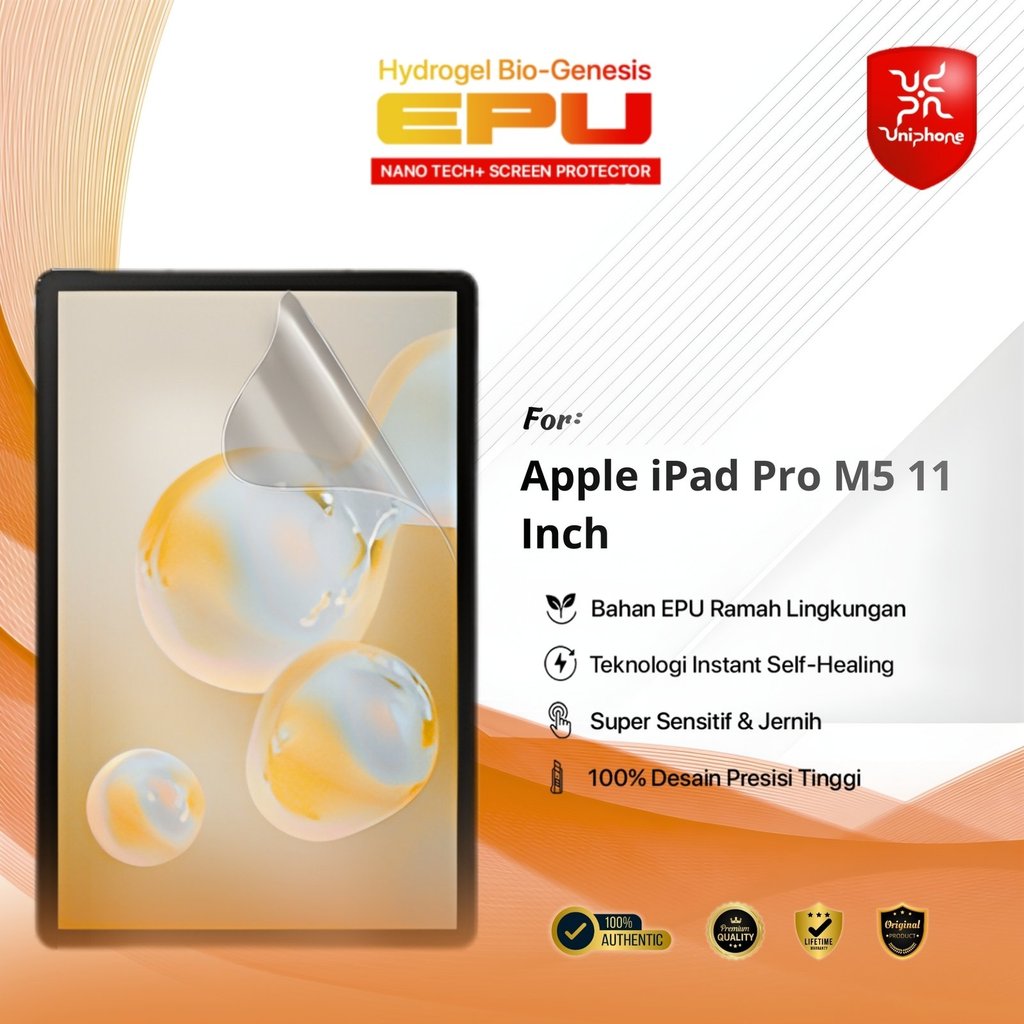 Jual UniPhon BIO-HYDRO EPU Hydrogel Pelindung Layar for Apple iPad Pro ...
