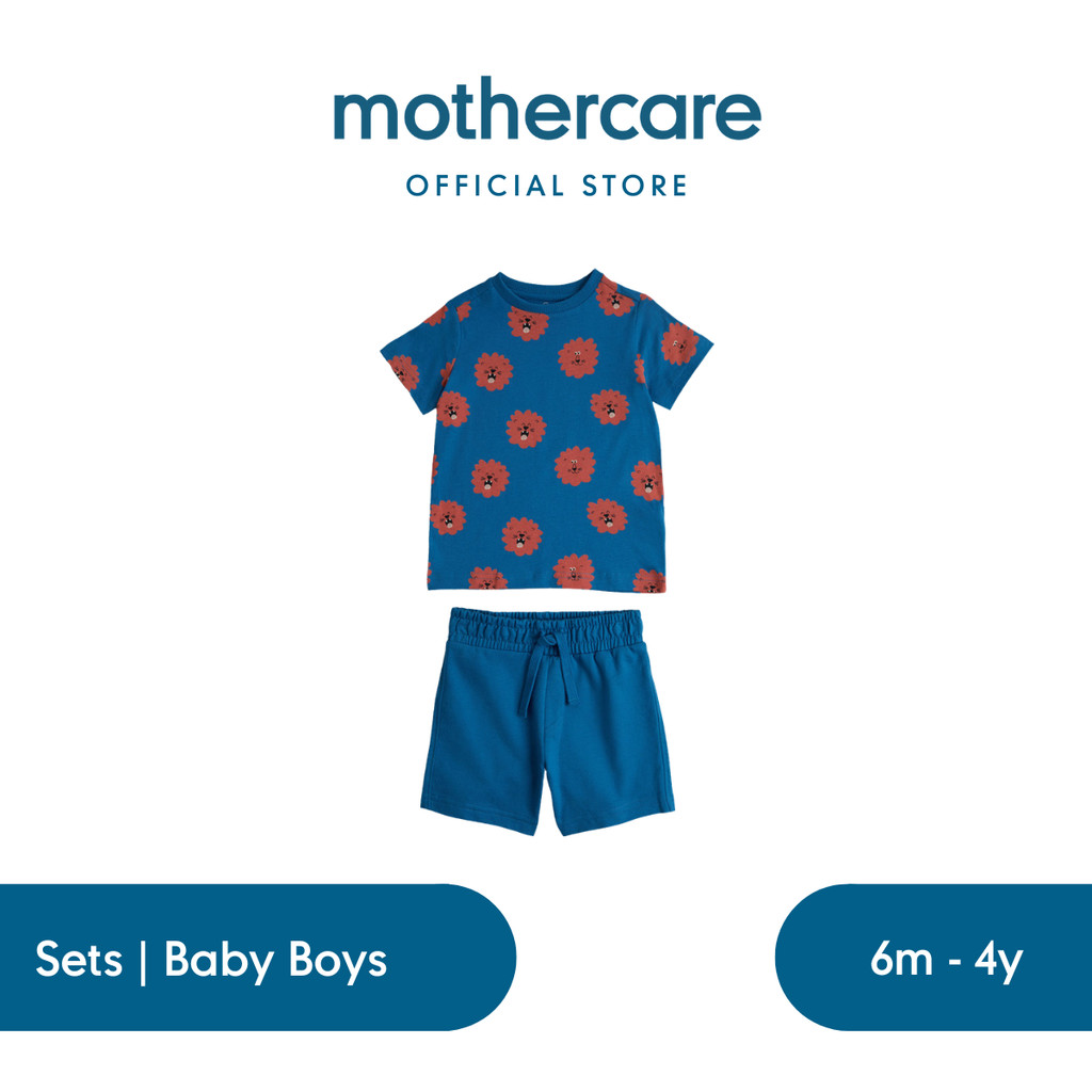 Mothercare Shorts and T-Shirt Outfit - Set Baju Bayi Laki-laki