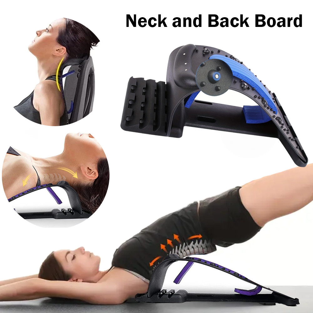 Jual Back Stretcher Multi-Level Adjustable Back Cracker Board Lower ...