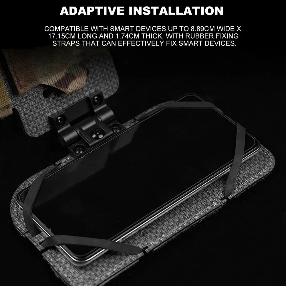 Jual Hunting Vest Chest Phone Navigation Board Molle Pouch Chest Rig ...