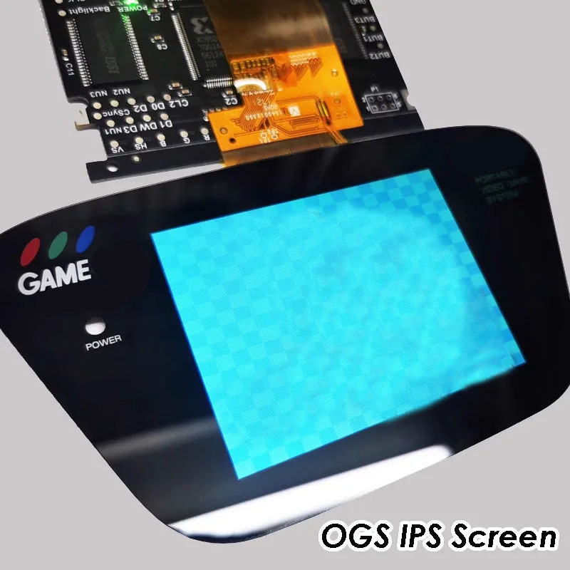 Jual For Game Gear GG Console V4.2 LCD Screen HighLit Full Display VGA ...