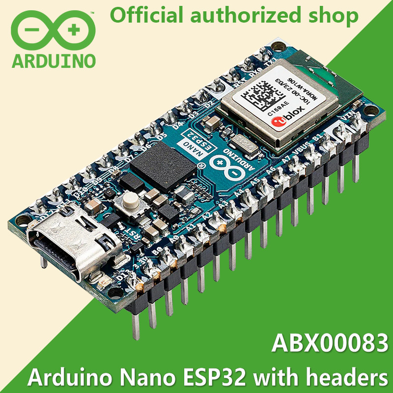 Jual Arduino Nano ESP32 with headers ABX00083 u-blox NORA-W106 ESP32-S3 ...
