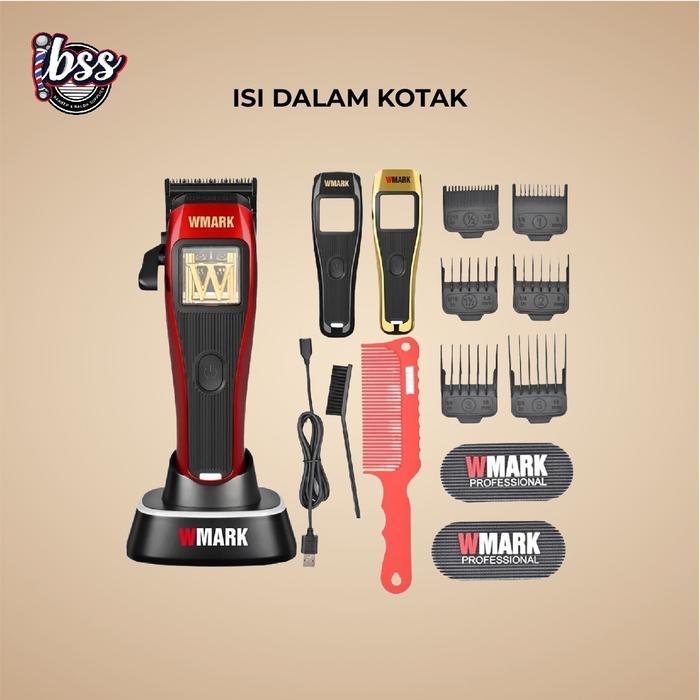 Jual Wmark Clipper Ng-X1 Set Polar 10,000 Rpm Wmark X1 - Alat Cukur ...
